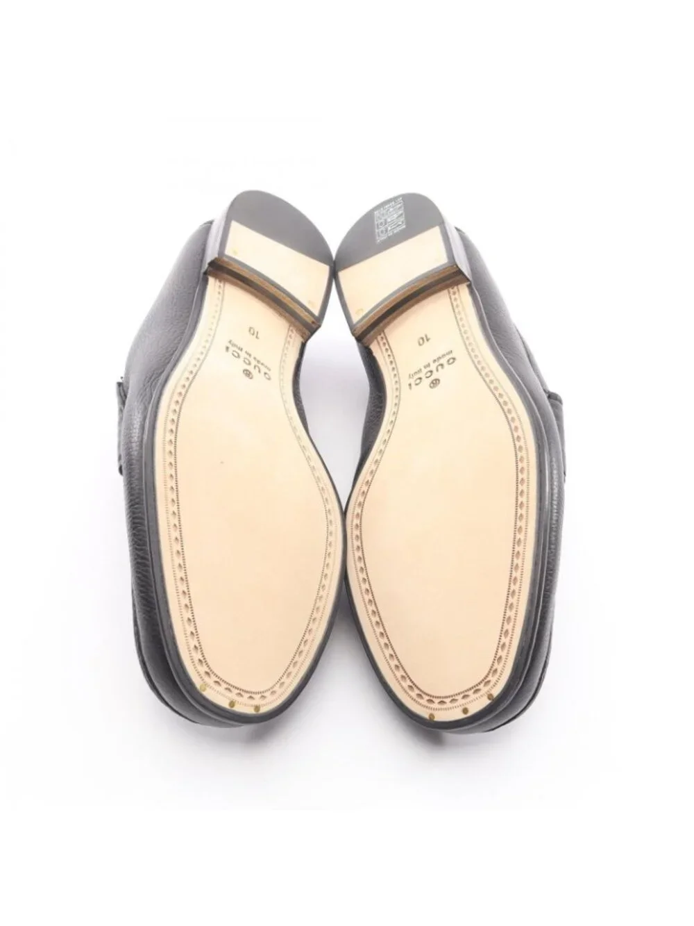 Gucci Loafers Horsebit Black Leather